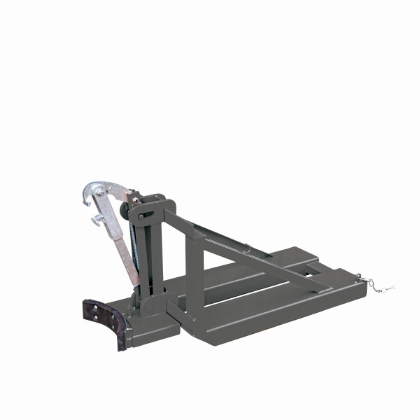 Lève-fût industriel Eichinger pour fûts en acier et en plastique, 1 x fût, gris anthracite, 22110100000096