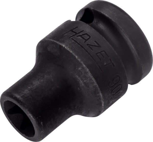 Impact Hazet, douille tournevis machine, TORX®, carré creux 12,5 mm (1/2 pouce), profil extérieur TORX®, E12, 900S-E12