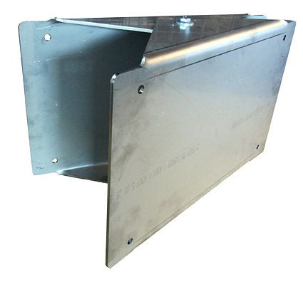 Support mural Ebinger pivotant à 110° en acier inoxydable, 1.714.001
