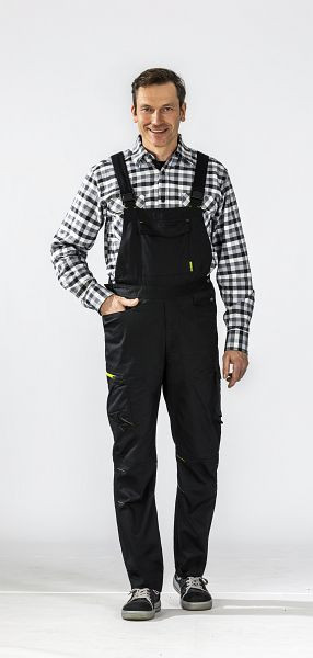 Salopette Planam Stretchline, noir, taille 64, 6620064