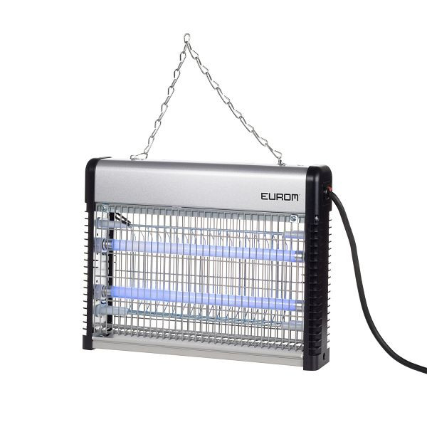 Eurom Fly Away Metal 16 LED, destructeur d'insectes, 211375
