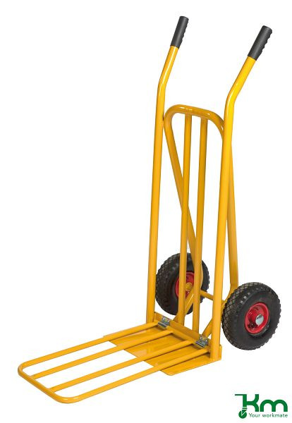 Kongamek Bagages & diable 920 x 480 x 1170 mm Jaune 2 roulettes fixes KM106