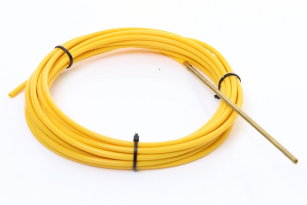 ELMAG âme PTFE 5 m 'jaune', pour fil à souder aluminium, acier inoxydable et Mig Ø 1,2 -1,6 mmPack de 1 pièce - SB, 59720