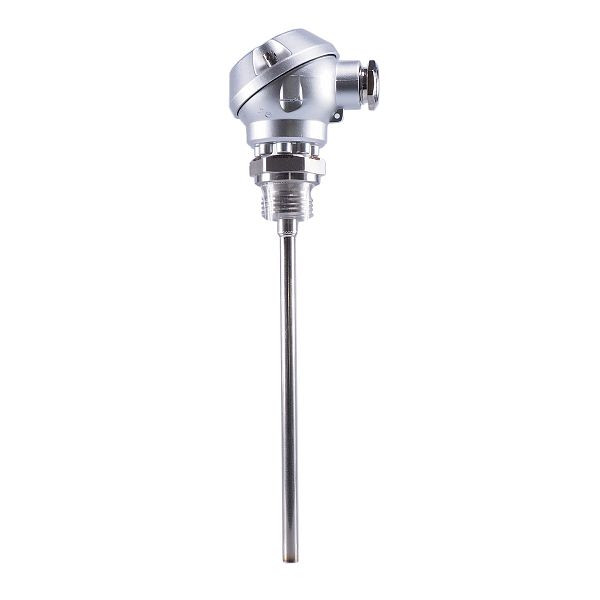 Thermomètre à résistance JUMO, 1xPt100 zl, 6x250mm, G 1/2, -50 à + 400°C, 00533433