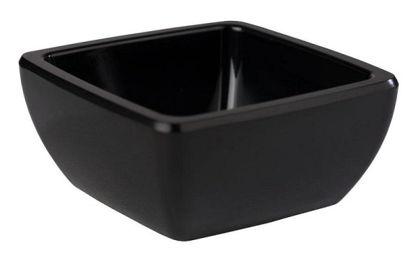 Bols APS -FRIENDLY BOWL- 6,5 x 6,5 cm, hauteur : 3 cm PET, noir, lot de 6, 79023