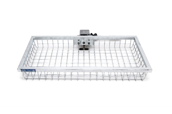 Porte-bagages arrière Optimal, pliable avec dégagement rapide en taille 1000 x 500 x 125 mm, 900295