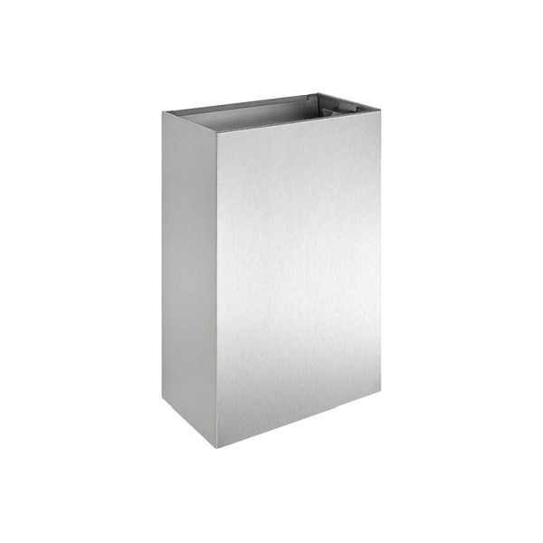 Poubelle Wagner EWAR 15l WH15, finition satinée, 727347