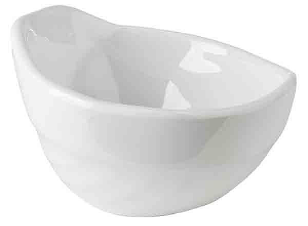 Bol APS -MINI-, 7,5 x 7 cm, hauteur : 4,5 cm, mélamine, blanc, 0,05 litre, lot de 24, 84450