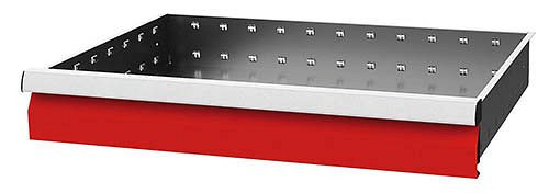 Tiroir Bedrunka+Hirth, rails inclus, R 24-16, hauteur du panneau 75 mm, capacité de charge 50 kg, dimensions en mm (LxPxH) : 600 x 400 x 75, 60.068.075VA