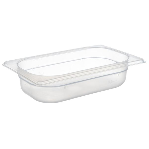 Bac APS GN 1/4, 26,5 x 16,2 cm, profondeur : 65 mm, polypropylène, 1,7 litre, 82128