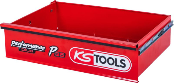 Tiroir KS Tools avec logo et guidage à billes pour chariot d'atelier P35, 568x398x145 mm, 873.5008-R012P