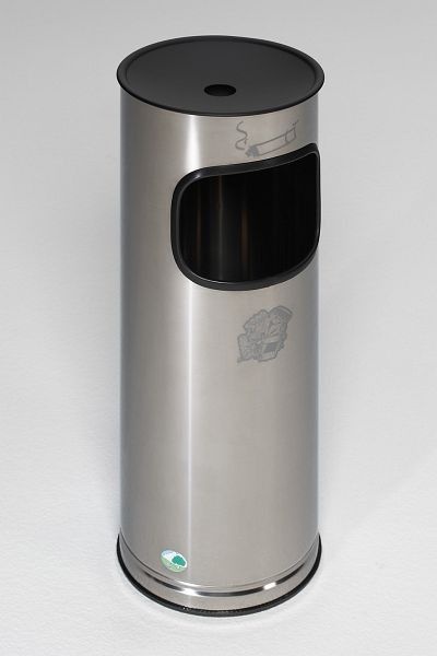 VAR poubelle / cendrier H 61 K, acier inoxydable, 35591