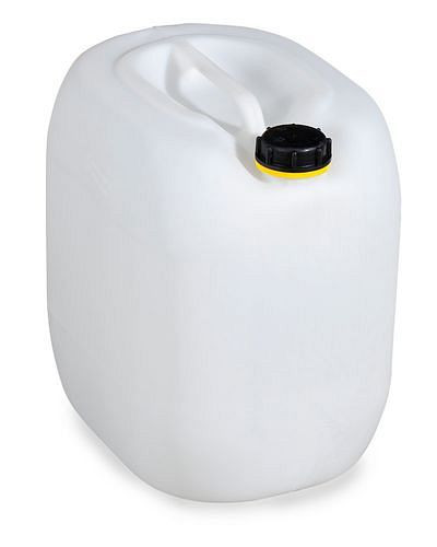 Bidon en plastique DENIOS en polyéthylène (PE), 30 litres, naturellement transparent, 266-991