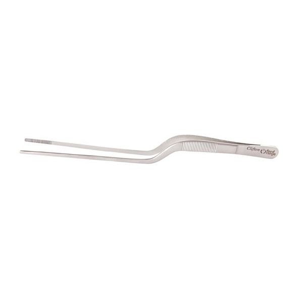 Clifton Food Range Pince à épiler à sushi en acier inoxydable à pointe ronde 16 cm, CC166