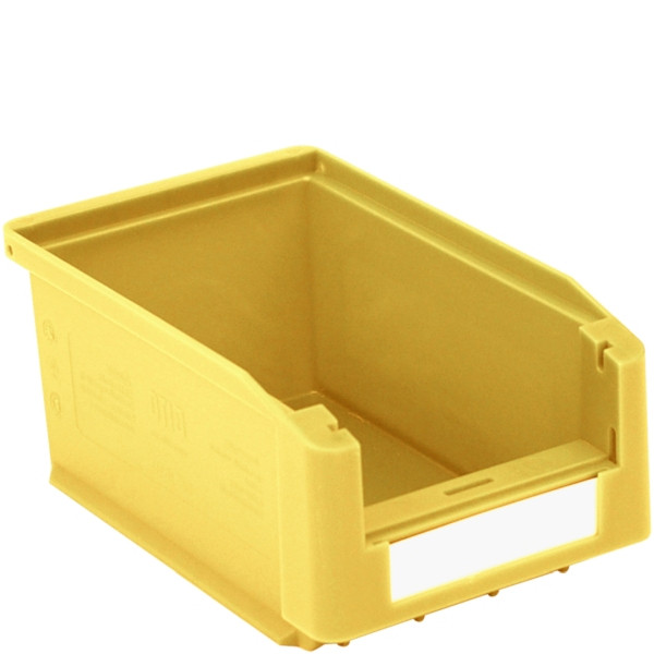 BITO bac de rangement SK Set /SK1610 160x103x75 jaune, avec étiquette, 40 pièces, C0230-0002