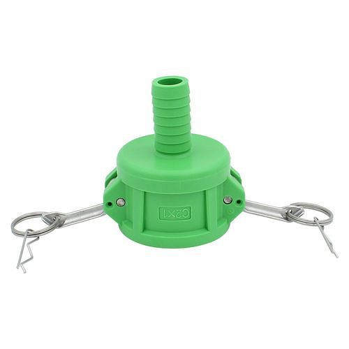 Raccord de tuyau DENIOS IBC, prise Camlock 2 type C, sur embout de tuyau 25 mm, lot de 3, 311466