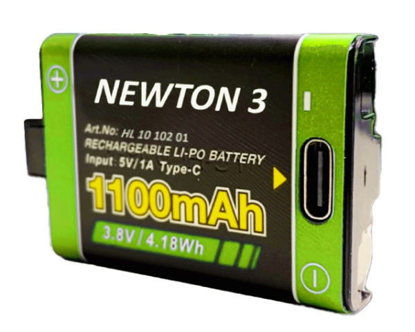 Batterie de rechange Funcke pour lampe frontale de type Newton 3, 70060101