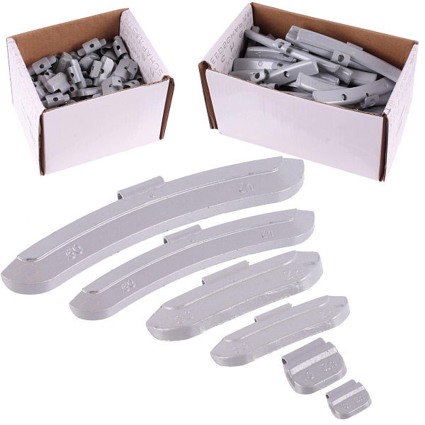 Stahlmaxx poids d'équilibrage-poids d'impact 5-30g, jantes en acier, 600 pièces, XXL-117441