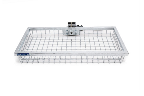 Porte-bagages arrière Optimal, abaissable avec dégagement rapide en taille 1000 x 500 x 125 mm, 141350