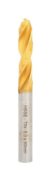 KS Tools Foret à souder par points HSSE-TiN, 8 mm, 332.0208