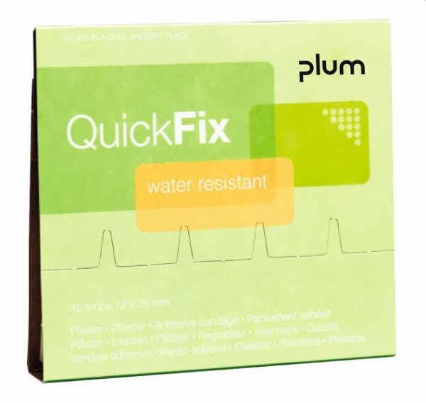 Recharge de prunes QuickFix waterproof - 45 emplâtres respirants et respirants, 5511