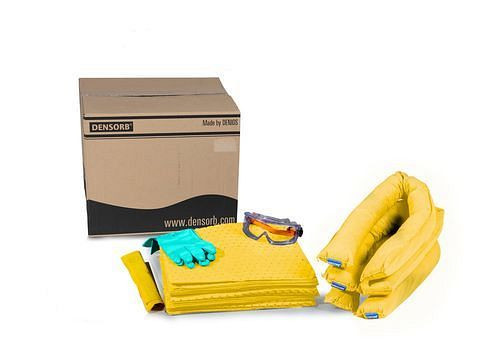 Kit de recharge pour kit d'urgence DENSORB en conteneur Euro, version spéciale, 282-172