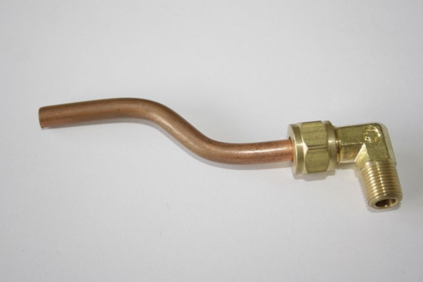 Conduite de liquide de refroidissement ELMAG CU avec angle de raccordement (n° 156) pour HY 180/4, 9709141