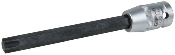 KS Tools Douille embout 1/2" pour vis Torx, T55, longueur 140 mm, phosphatée, 911.4537