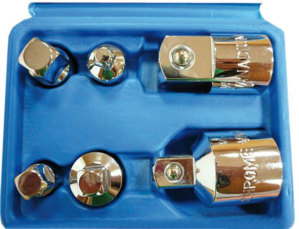 Jeu d'adaptateurs Projahn, 6 pièces 1/4 "à 3/8" - 3/8 "à 1/4" 3/8 "à 1/2" - 1/2 "à 3/8", 4259
