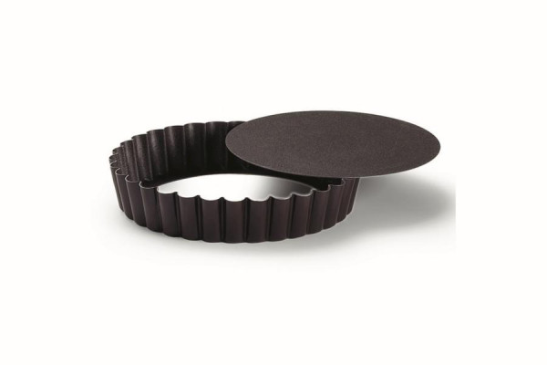 Moules à tartelettes Schneider, Ø 140 mm, ondulés, antiadhésifs, à fond amovible, 995093