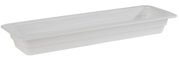 Récipient APS GN 2/4, 53 x 16,2 cm, hauteur : 6 cm, porcelaine, résistant à la chaleur jusqu'à 220°C, 82301