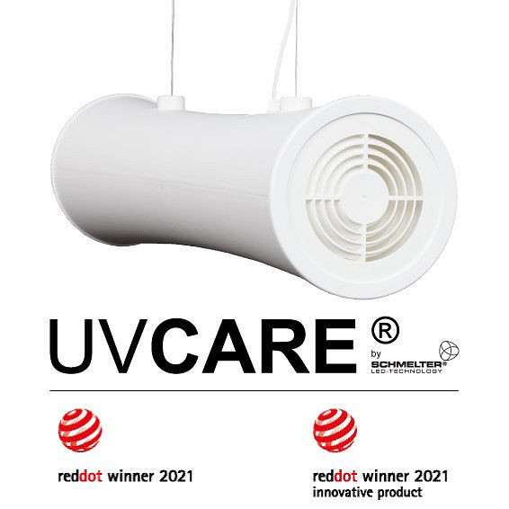 Appareil de désinfection UVCARE maxi blanc, UVCARE-maxi 235m³ W