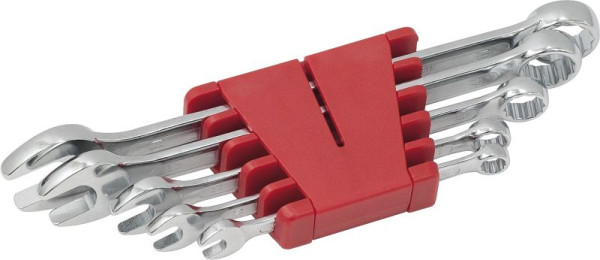 Jeu de clés mixtes KS Tools, coudées, 5 pièces 8-19 mm, 517.0045