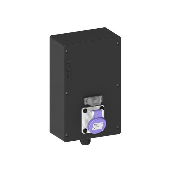 ELSPRO Stationärer Sicherheitstranformator HILDEN, 160 VA, Steckdosen: 1 CEE 24 V 16 A 2 p, 3388164