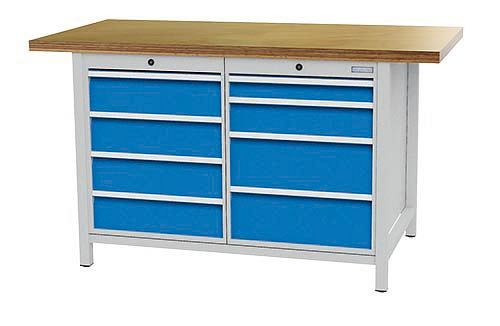Établi à caisson Bedrunka+Hirth, R18-24, 1500x750x859 mm, 03.14.18VA