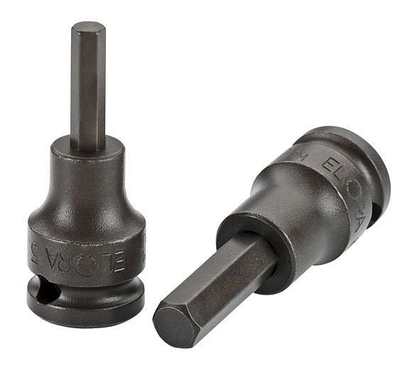 ELORA Embout de tournevis kraft 3/8 ", hexagone interne, 789po, taille: 12 mm, 0789011205100