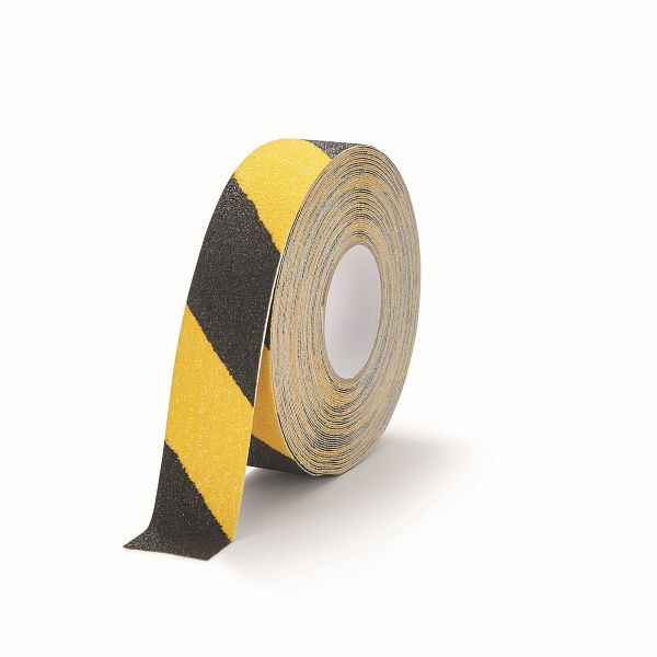 Ruban antidérapant DURABLE DURALINE GRIP+ 15 mx 50 mm noir-jaune, 1097130