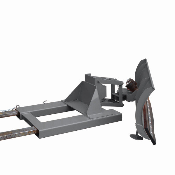 Chasse-neige industriel Eichinger avec réglage de niveau, poche d'entraînement en bas, largeur de lame 2400 mm, gris anthracite, fks, 20730400096003
