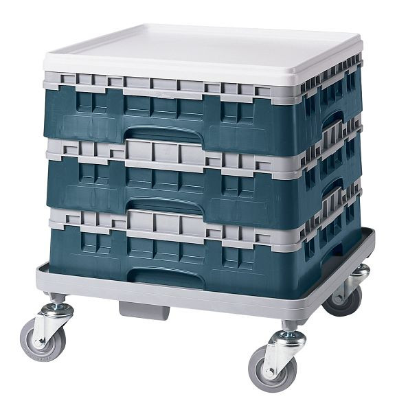 Panier de base Cambro 1/1 avec 1 rallonge Base Camrack® Turquoise, paquet de 4, BR414414