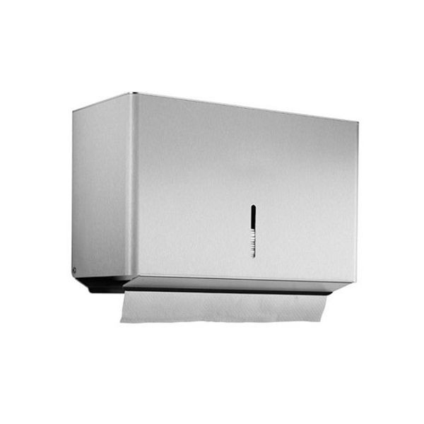 Distributeur de papier KEMMLIT petit en acier inoxydable, qualité supérieure, 205.480