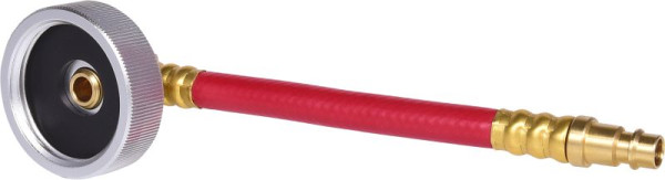 Adaptateur de douille de purge KS Tools E 20 avec tuyau de raccordement mobile pour la purge des freins, 160.0713