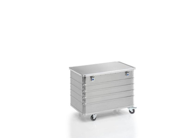 Chariot de transport Gmöhling avec couvercle et parois fermées G®-TRANS D 3008 / 330 B, 322 l, 220300837