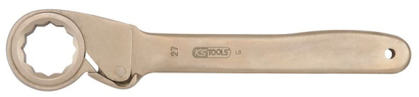 KS Tools BERYLLIUMplus cliquet à engrenages 11 mm avec anneau 12 pans, 962.0111