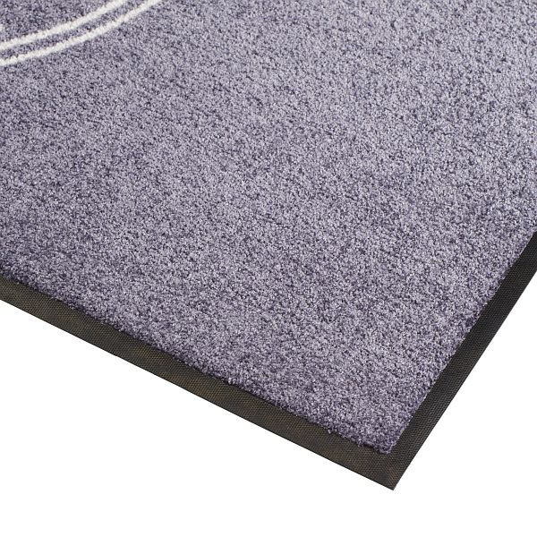 Notrax Logo Tapis lavable avec logo 190, Blanc, 85 cm x 150 cm, 190S0035WH