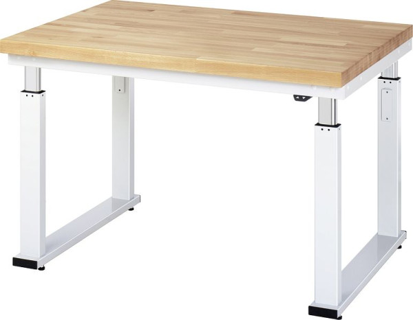 Etabli RAU série adlatus 600 (réglable en hauteur électriquement), 1250x900x900 mm, 08-WB-125-090-B