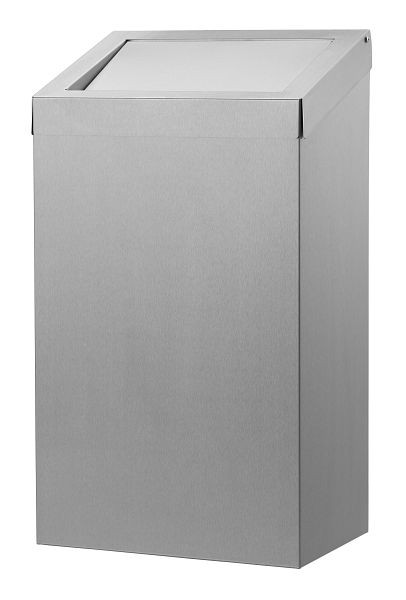 All Care Dutch Bins poubelle 50 litres en acier inoxydable, 13073
