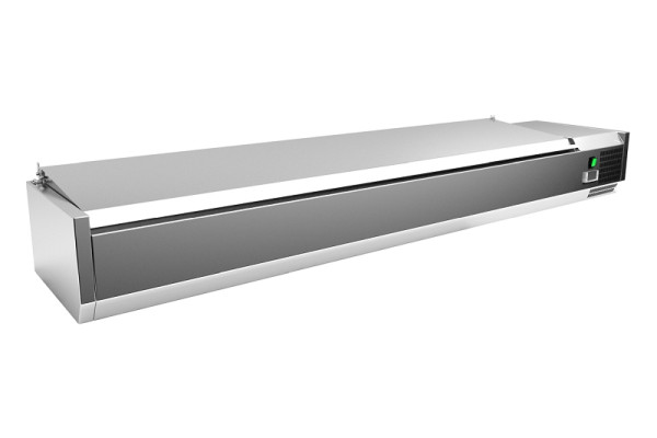 Gastro-Inox top réfrigération 9x GN1/3 avec couvercle, 209.206