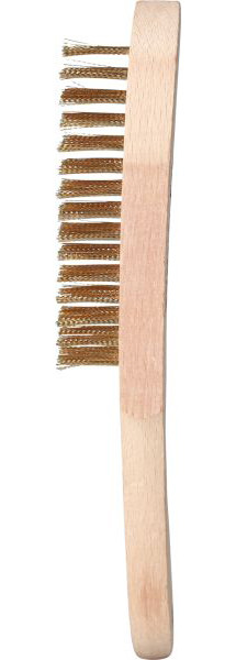 Brilliant Tools Brosse métallique en laiton 4 rangées 290 mm BT706009