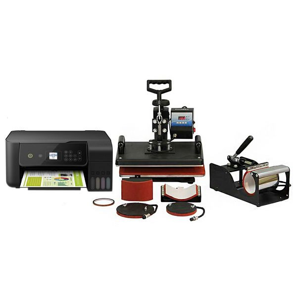 Presse à chaud combinée PixMax 5-en-1 avec imprimante, 9136