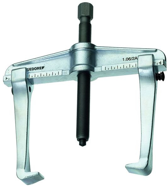 Extracteur universel GEDORE 1.06, 2 bras, crochet tout acier avec frein à crochet, 140 mm, 1956345